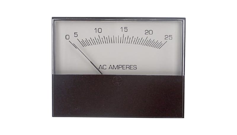 Modutec (Jewell Instruments) 2S-AAC-025-U Panel Meter, Ammeter ...
