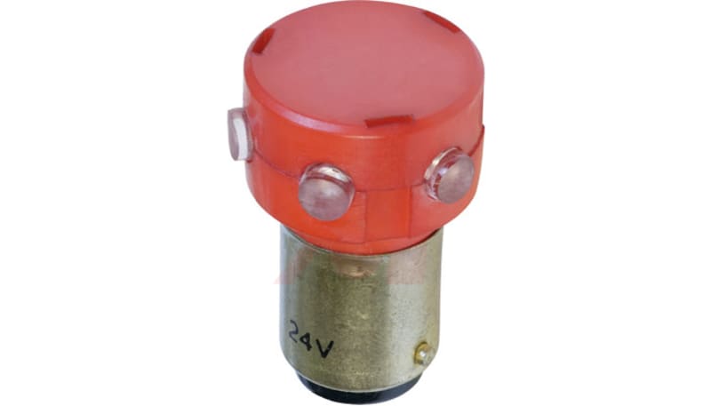 SloanLED 460-601 LAMP, LED ;S8;60V;20MA;1250MCD;RED;DOUBLE CONTACT ...
