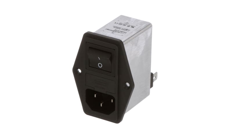 Schaffner / TE Connectivity FN284-2-06 Power Entry Module, Compact, 2A ...
