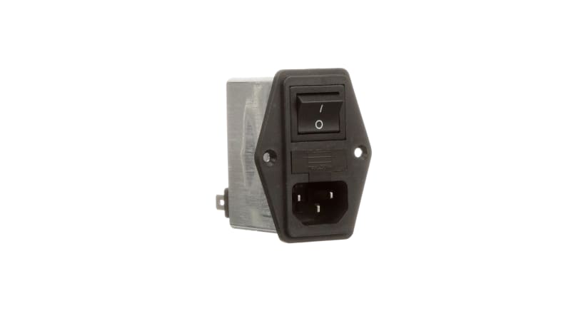 Schaffner / TE Connectivity FN283-10-06 Power Entry Module, 1-Ph IEC ...
