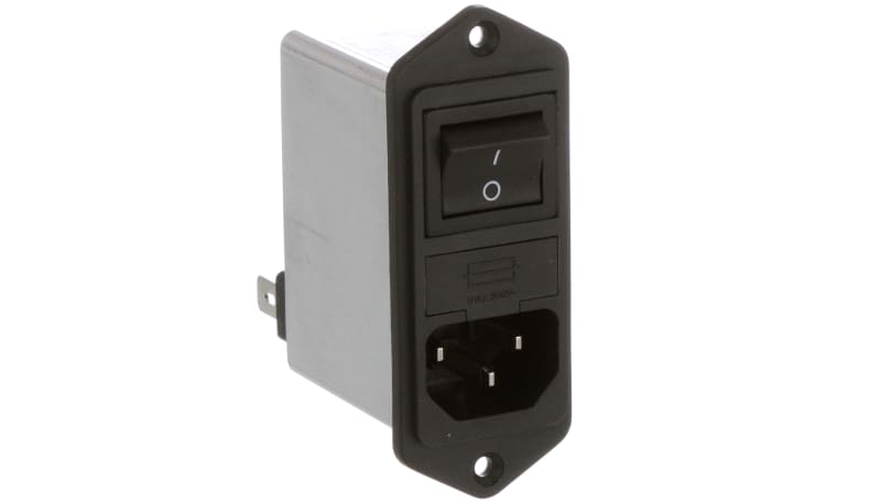 Schaffner / TE Connectivity FN282-10-06 Power Entry Module, 1-Ph IEC ...