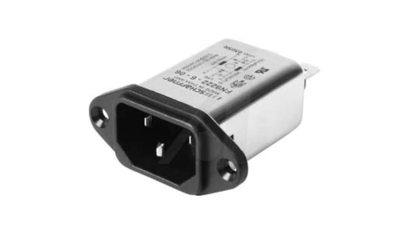 Schaffner / TE Connectivity FN9222ER-12-06 Power Entry Module, 12A ...