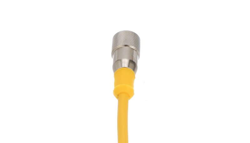 Turck KB 3T-2 Single Ended Cordset, 1/2 Inch Female to Pigtail, 2 m ...