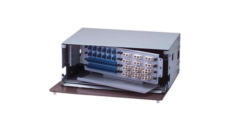 Belden AX100116 Fiberexpress Rack Mount Patch Panels 4U, Black, Up To ...