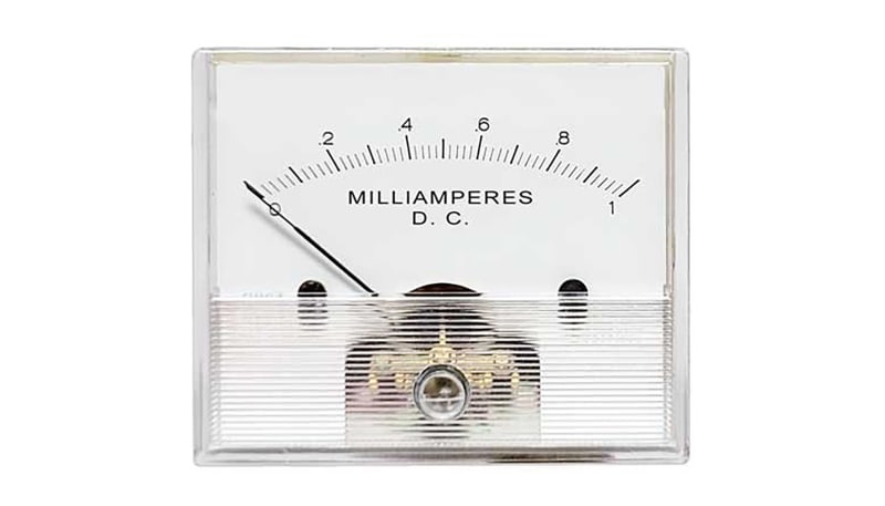 Hoyt Electrical Instrument Works 2025 Microammeter, DC, range 0-100uA ...