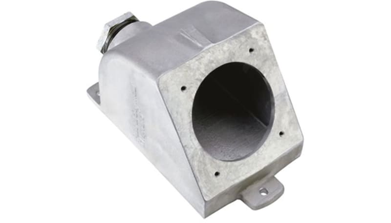 Pass & Seymour PSBB601W IP67 Grey Panel Mount Backbox, Rated At 60A, 125 V