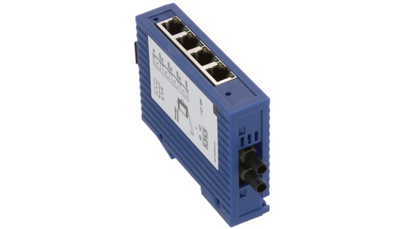 Hirschmann SPIDER 4TX/1FX-ST EEC Ethernet Switch, 5 Port