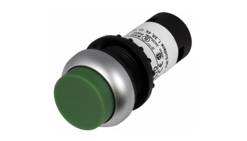 Eaton - Cutler Hammer C22-DRH-G-K11 Non-lluminated Pushbutton, 22.5mm ...