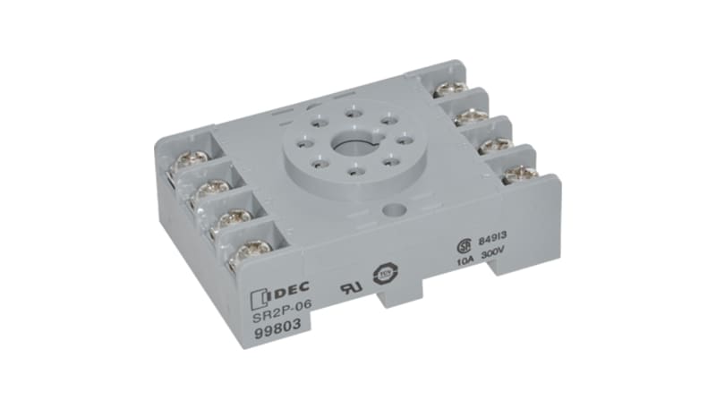 NCC MSO-0008P-012 Relay Socket 8 pin octal