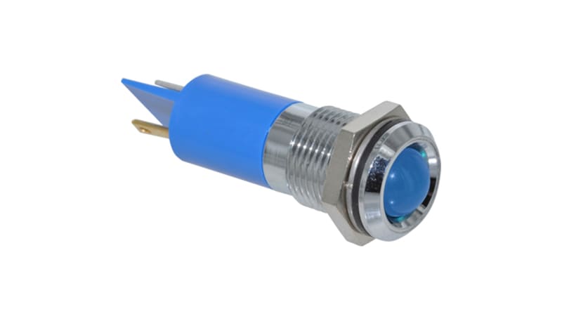 APEM Components Q14P1CXXB12E LED Indicator Sealed 14mm Prominent Bright ...