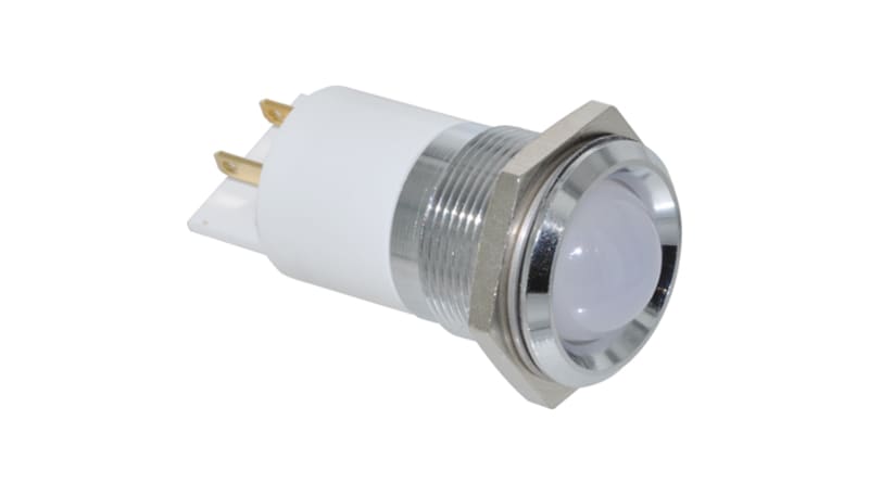 APEM Components Q22P1CZZRYG24E Panel Mount Indicator LED 22mm Metal ...