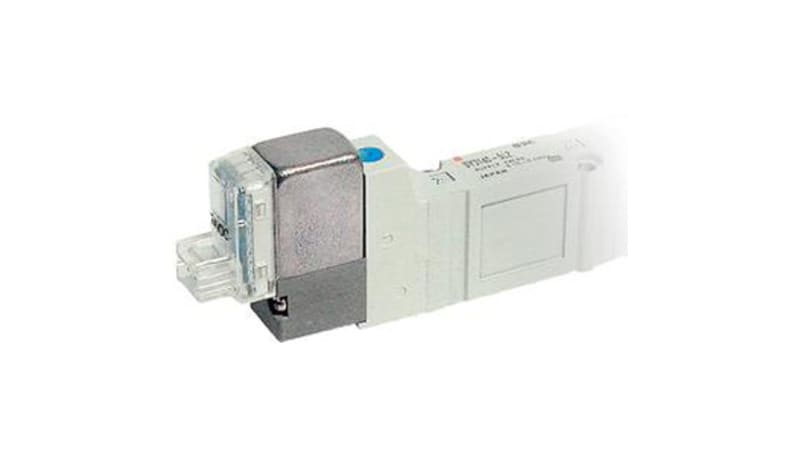 SMC VALVES SY3140-6LZ Solenoid Valve, Air, 2-Position Single Solenoid ...