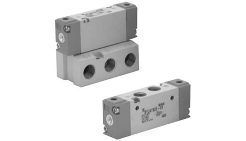 SMC Corporation SYJA7120-01N Valve, Air Operated, NPT 1/8 in. Port Size ...