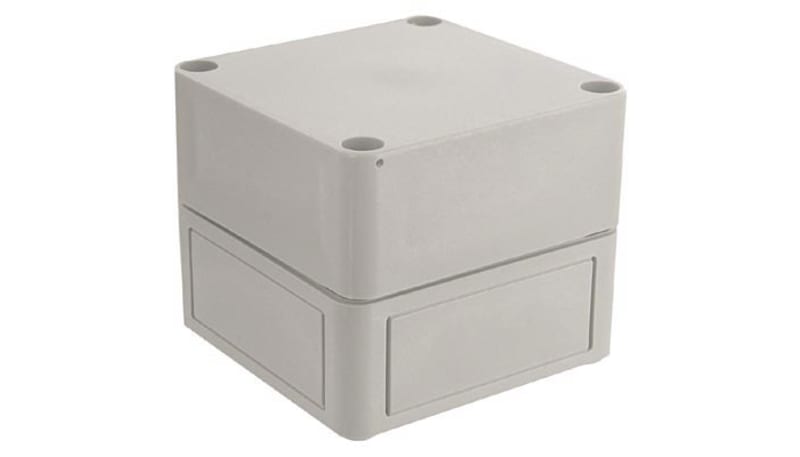 Altech Corp 120-903 Enclosure, Box-Lid, Polystyrene, 3.7x3.7x3.19 In ...