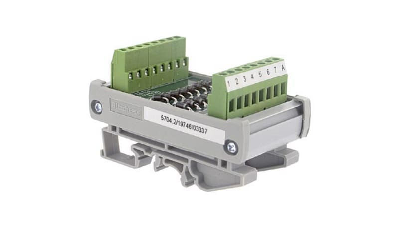 Altech Corp 5704.2 Interface Module Diode DIN Rail Panel Mount 14 22-12 ...