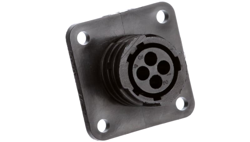 TE Connectivity 206430-1 Circular Plastic Connector Plug Assembly