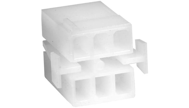TE Connectivity 1-480270-0 Connector Commercial MATE-N-LOK Plug 6 Nylon ...