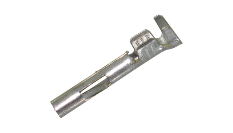 TE Connectivity 350550-1 Connector Socket, Pre-Tinned Brass, Crimp, 18 ...