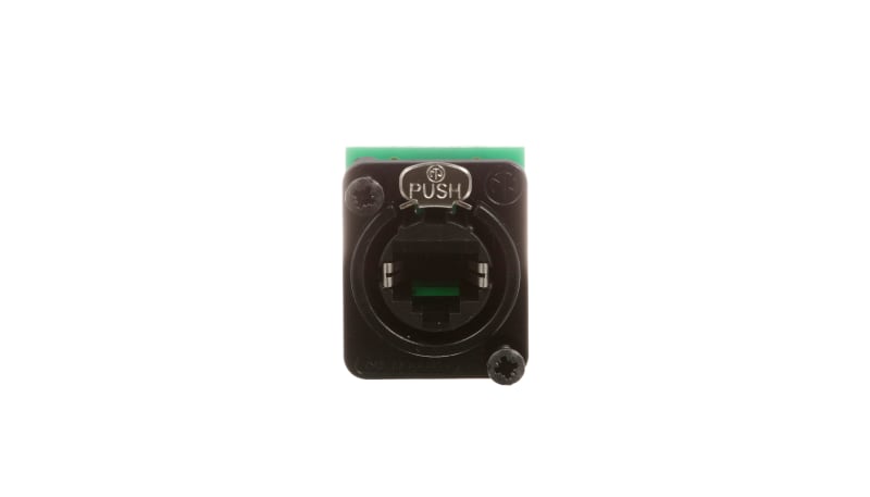 Neutrik NE8FDV-Y110-B Receptacle, 110 Punchdown, Metal Flange, Screw ...