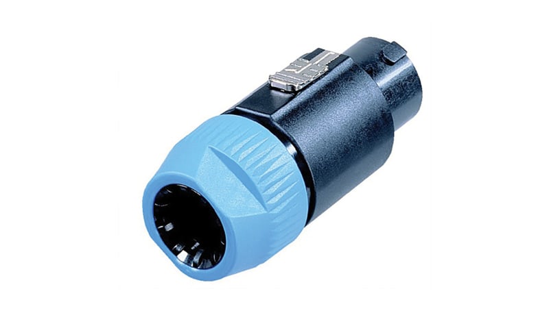 Neutrik NL8FC Conn AV Speaker Jack 8 Cont Cbl Mnt Uninsulated Speakon ...