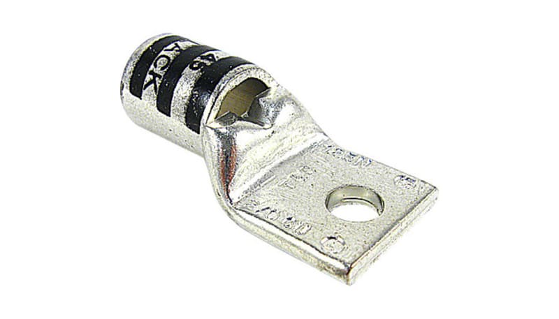 yux2  Color-Keyed by ABB 54160 Copper One-Hole Lug 2/0 AWG 1/2