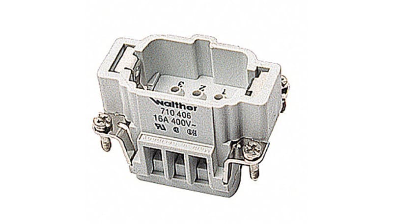 Russellstoll by ABB MS206B Male screw terminal insert. For use with B ...