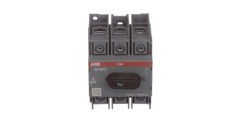 ABB OT30F3 Non-Fused Disconnect switch 30A 3 Poles 600VAC, DIN