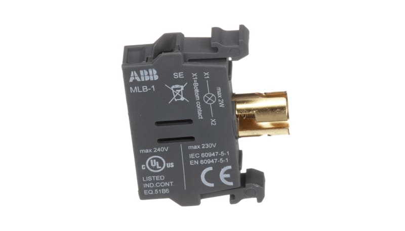 ABB MLB-1 Switch part, Lamp module, 230V 2W,Ba9s base