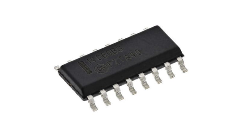 ON Semiconductor MC14060BDG CMOS Logic, 14-Bit Binary Counter and ...