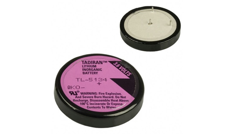 Tadiran TL-5134/P Battery,Non-Rechargeable,Size 1/10 D,Lithium,3.6