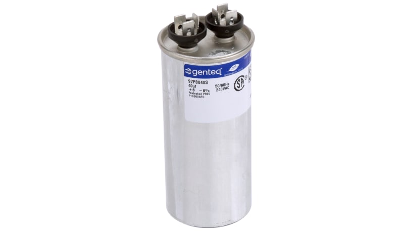 CAPCOM, formerly Genteq 97F8040 Polypropylene Film Capacitor ...