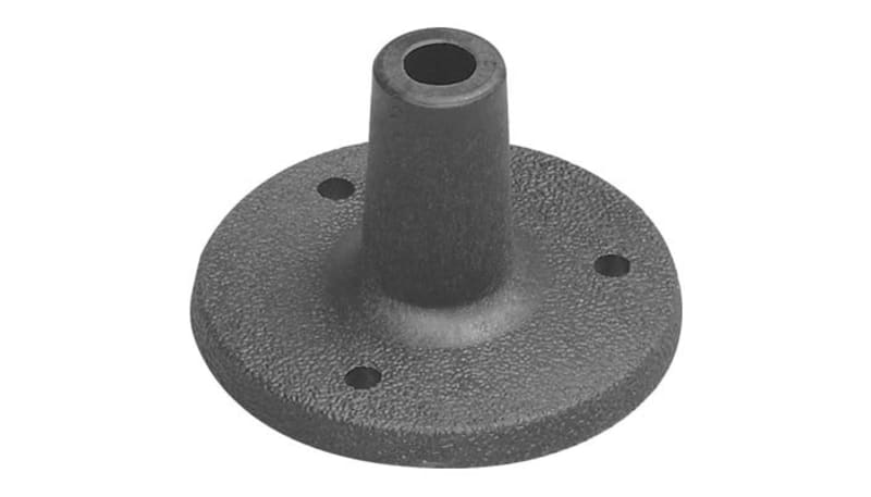 Electrix Llc ELECTRIX LLC TM-1 BLACK Replacement Table Mounting Bracket, Circular, Black