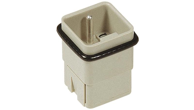 HARTING 09120053001 Rectangular Plug Insert, 5+PE, 3A, 14-20AWG, Crimp ...