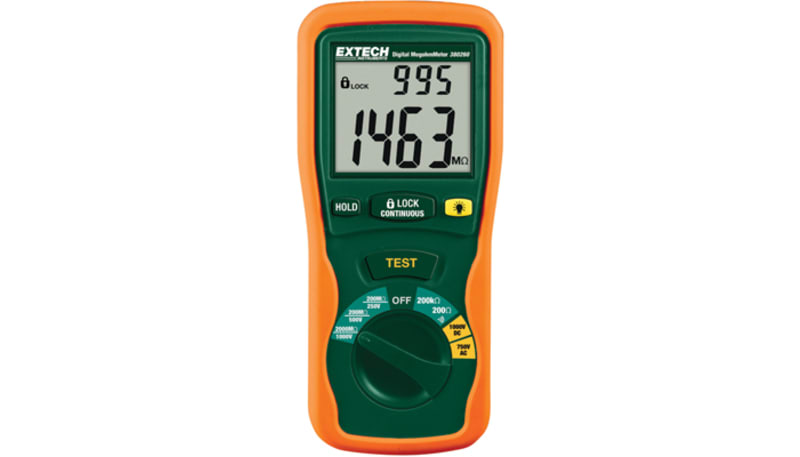 FLIR Commercial Systems, Inc. - Extech Division 380260 Megohmmeter ...