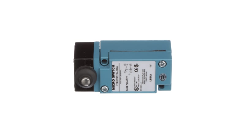 Honeywell LSE1A Snap Action Limit Switch, Plunger, Zinc, 1NO/1NC