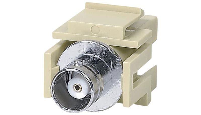 Quest Manufacturing / RS PRO NIN-1307 Keystone Insert, BNC Insert, Ivory