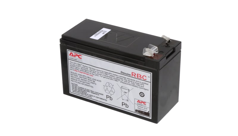 American Power Conversion (APC) RBC2 Battery, Lead-Acid, 1.90 in. (Max ...