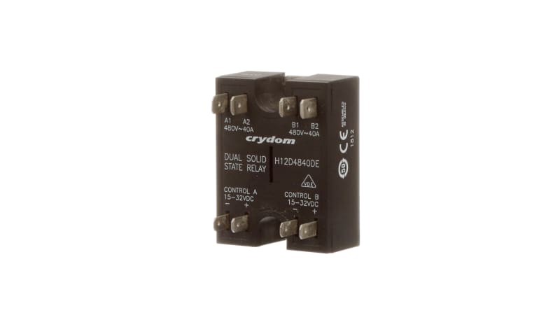アドバンスドリメ Sensata - Crydom H12D4840DE Relay, SSR, Zero-Switching, 40A, Ctrl