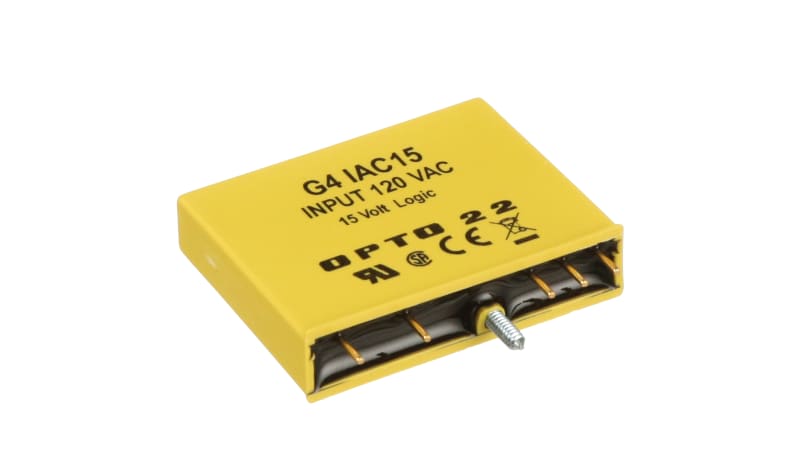Opto 22 G4IAC15 Module, Input, 90 to 140, 5 mA Max.), 100 uA @ 30 VDC ...