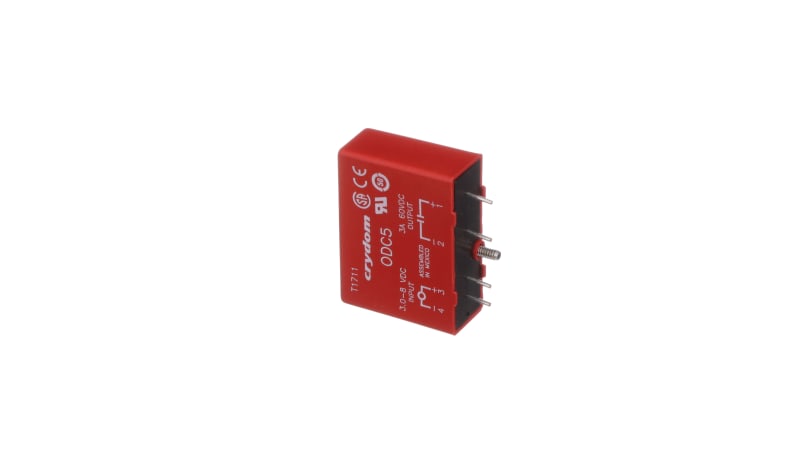 Sensata - Crydom ODC5 Module,Output,Digital,3 to 60,Sup-V 5VDC,18mA Cur ...