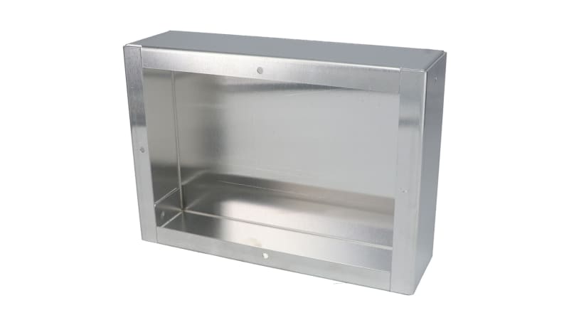 Bud Industries AC-402 Enclosure, Chassis, Aluminum, Natural Finish, 2. ...