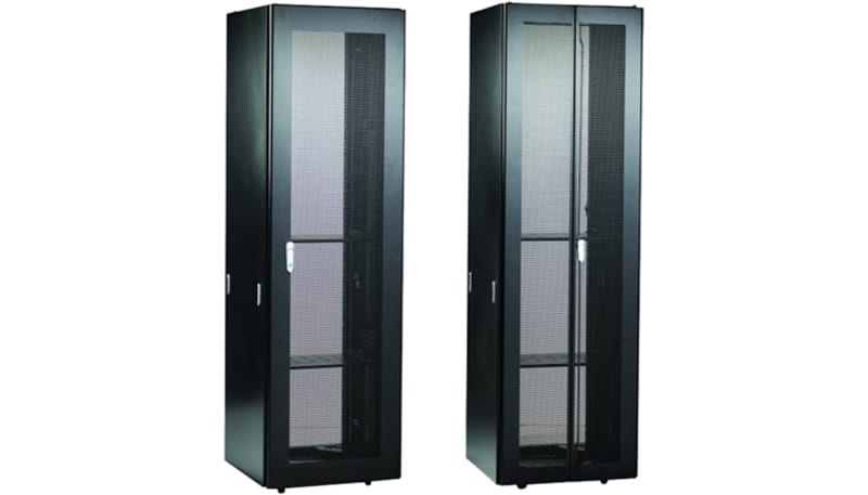 Bud Industries SRP-8131 Rack, Cabinet, 19in, 27U/47.25in, 28.19, Black ...