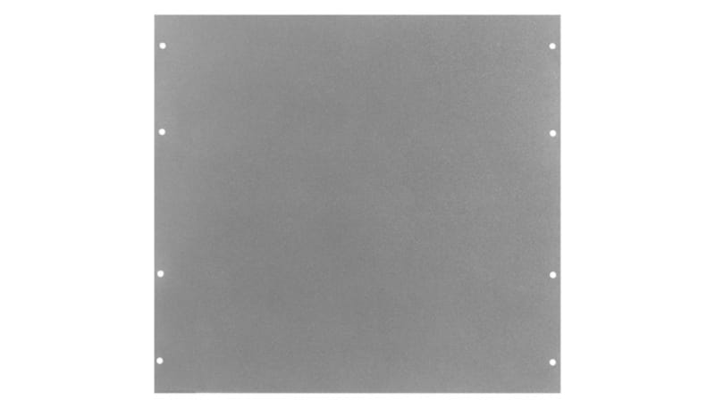 Bud Industries PA-1142-WH Panel, Rack, 19 in., 21 in., Aluminum, White ...