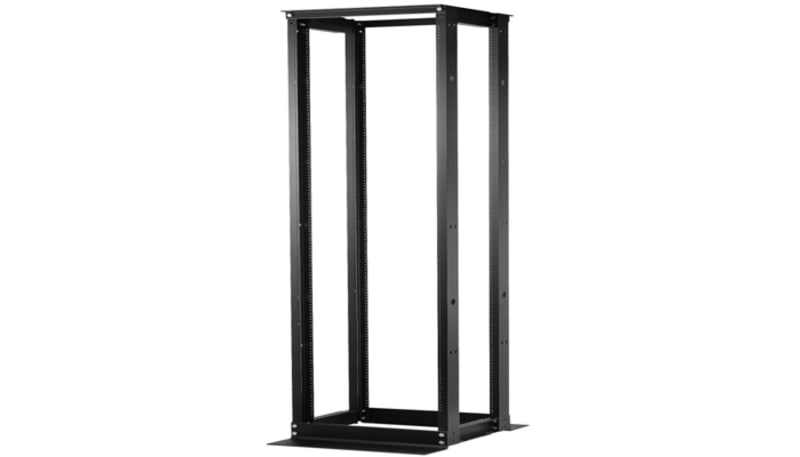 Bud Industries DR-8093 Rack,Open,Knock-Down,Double Rack,19 In,44U/77 In ...