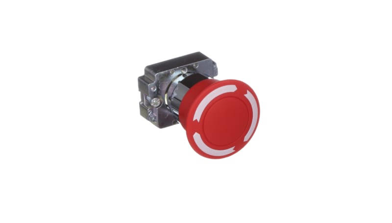 Altech Corp 2AML4 Pushbutton Operator, Non-Illumd., Mushroom Red 40mm ...