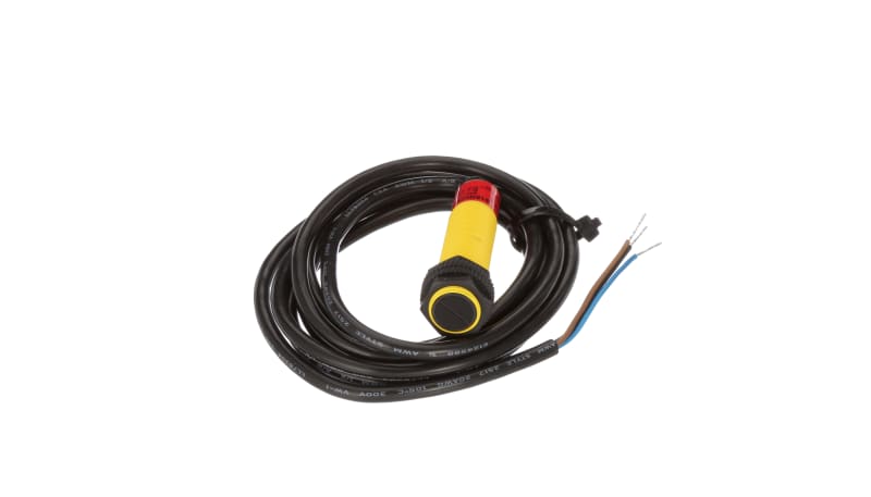 Banner Engineering S18RW3D Photoelectric Sensor, Diffuse, 100mm, 20 ...