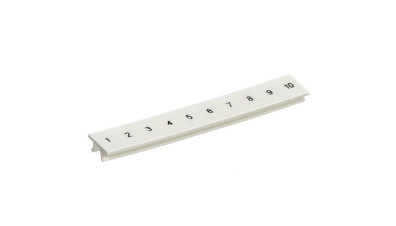 Phoenix Contact 1051016:0001 Terminal Block Marker Strip, White