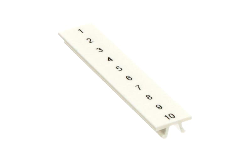 Phoenix Contact 1050020:0001 Terminal Block Marker Strip, White