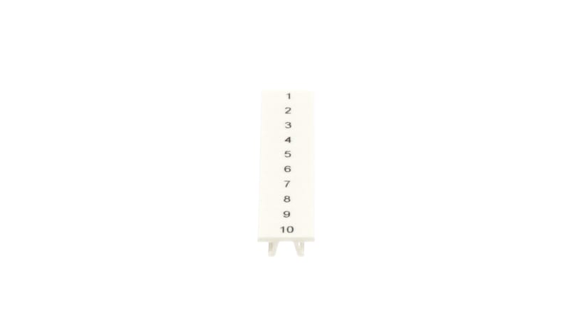 Phoenix Contact 1050020:0001 Terminal Block Marker Strip, White