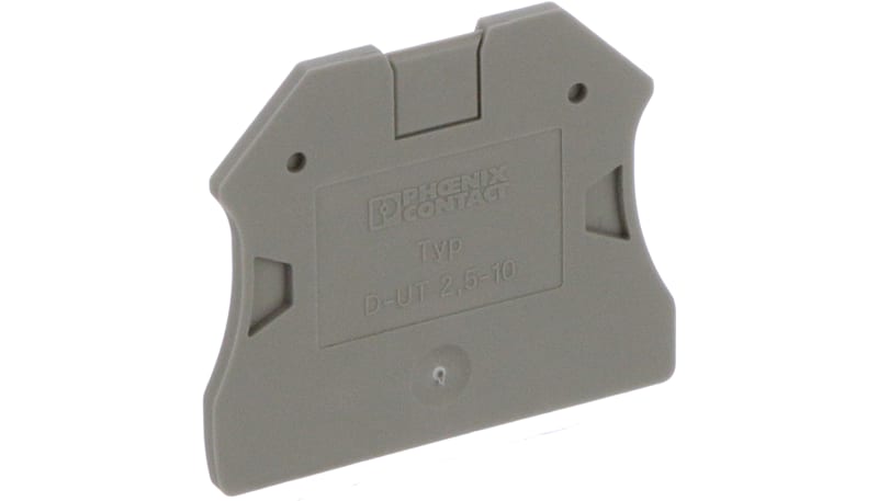 Phoenix Contact 3047028 End Cover for Terminal Blocks L 47 x W 2.2 x H ...
